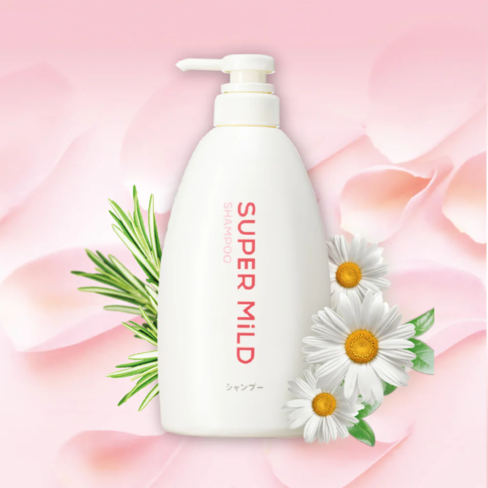 Shiseido Super Mild Floral Fragrance Shampoo - 600ml - Image 2