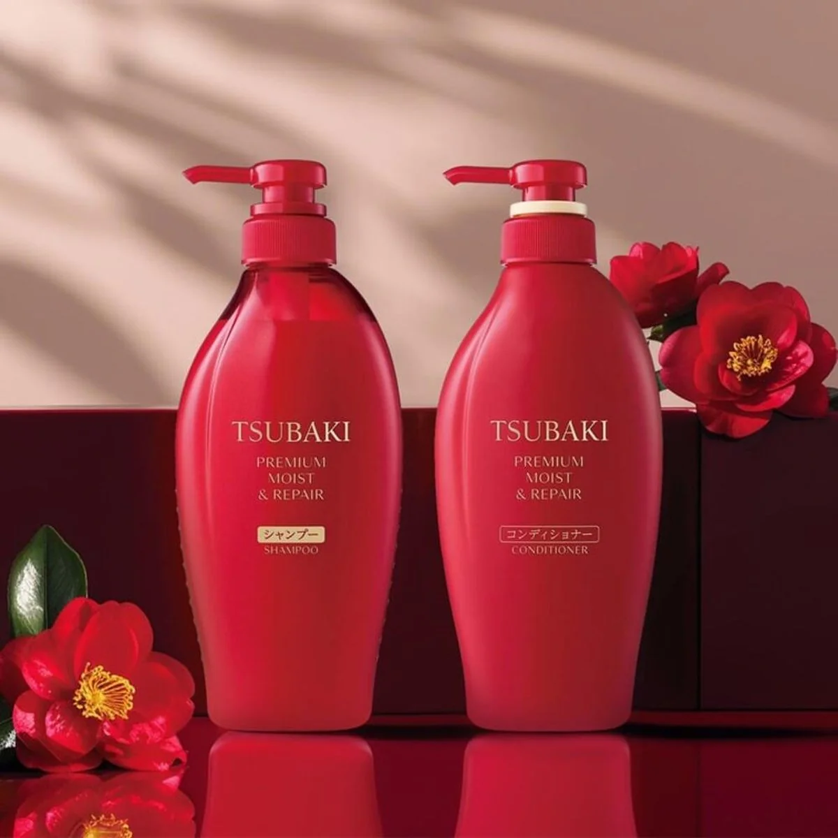 Shiseido Tsubaki Premium Moist & Repair Conditioner - 450ml - Image 2