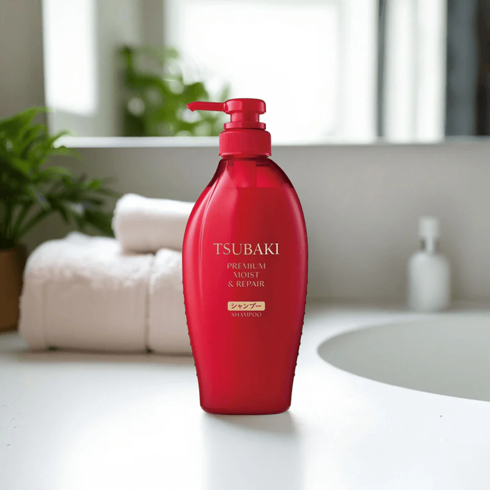 Shiseido Tsubaki Premium Moist & Repair Shampoo - 450ml - Image 2