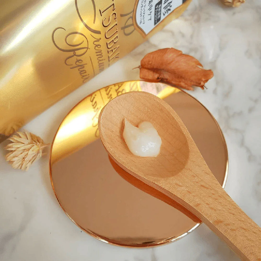 Shiseido Tsubaki Premium Moisturizing Repair Hair Mask - 180g - Image 4