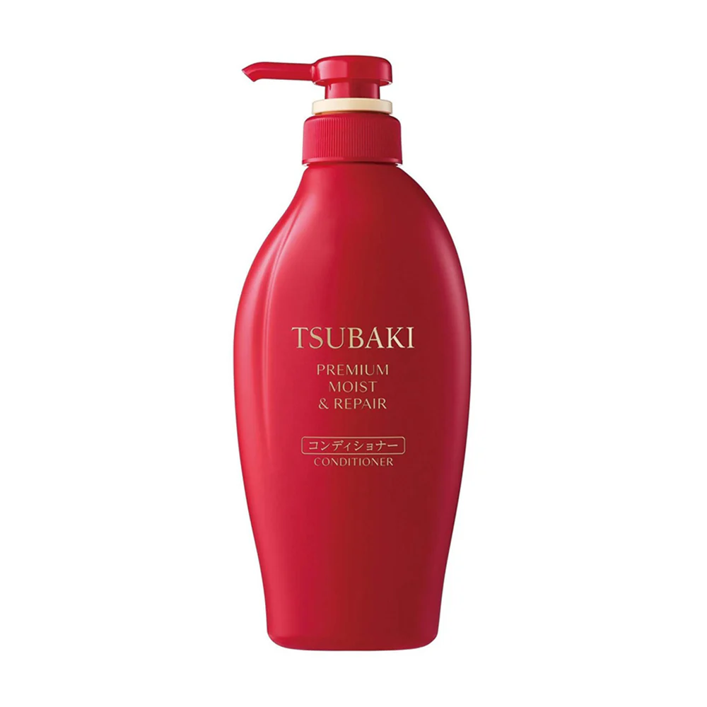 Shiseido Tsubaki Red Camellia Moisturizing Repair Shampoo & Conditioner Set 450ml x 2 - Image 3