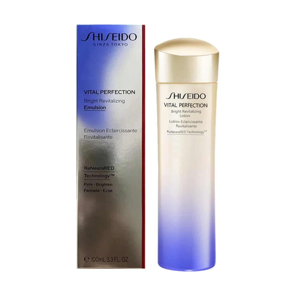 Shiseido Vital Perfection Bright Revitalizing Lotion 150ml - Brightening Toner - Image 2