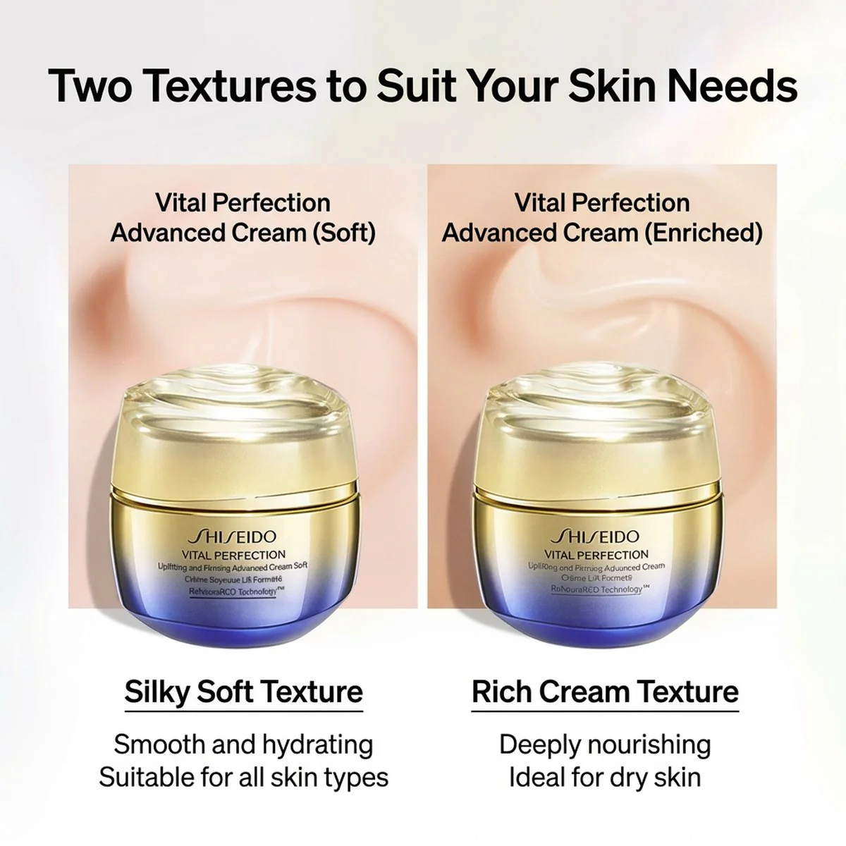 Shiseido Vital Perfection Uplifting and Firming Advanced Cream Soft (Japan Edition) 50g - Image 4