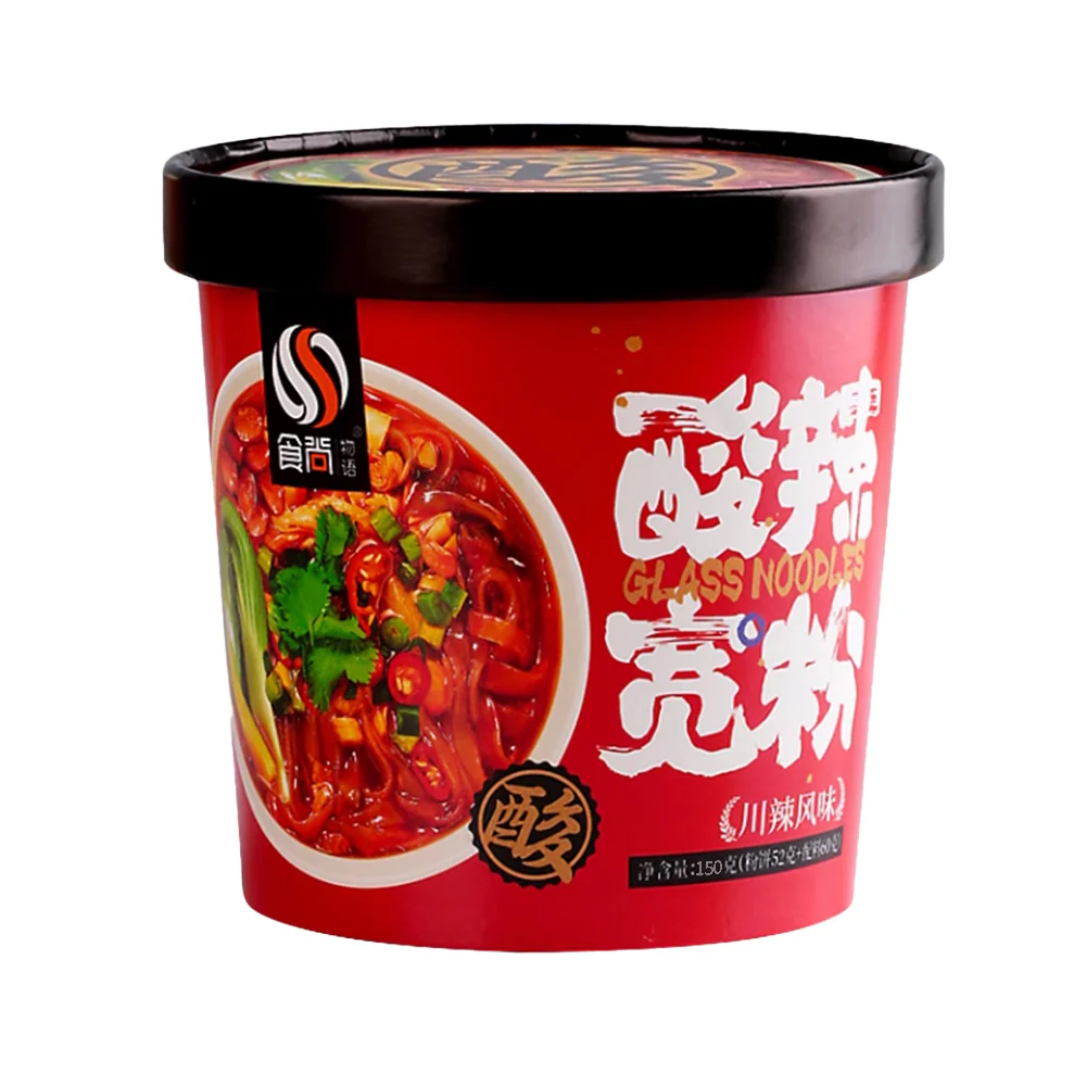 Shishangwuyu Spicy and Sour Wide Glass Noodles - 150g