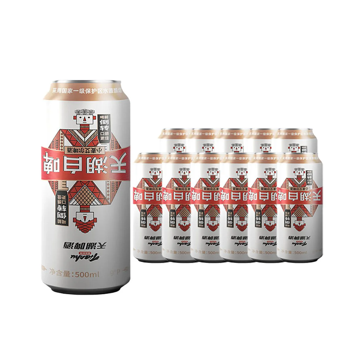 Shitak Original Wheat Beer - 3.3% ABV, 500ml x 12 Cans