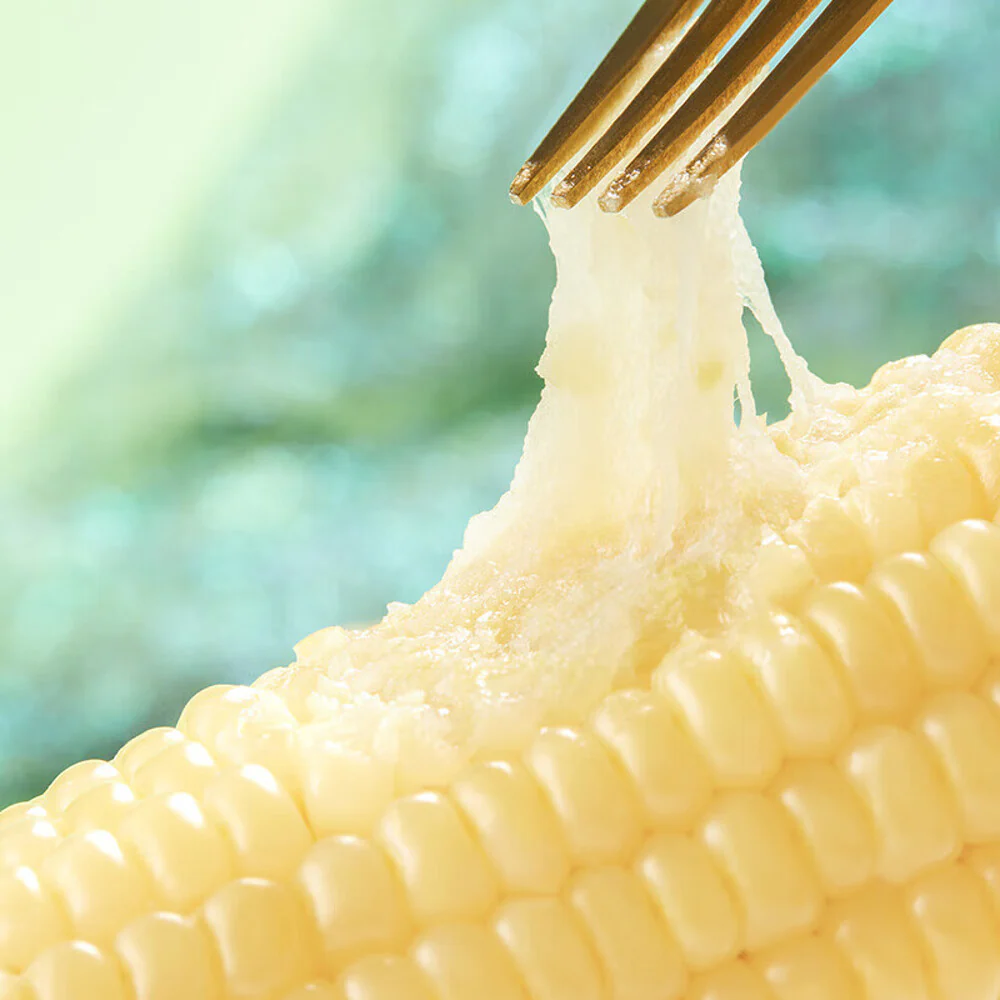 October Rice Field White Glutinous Corn on the Cob 2.08kg (8 x 260g) – Ready-to-Eat, Vacuum-Packed - Image 5