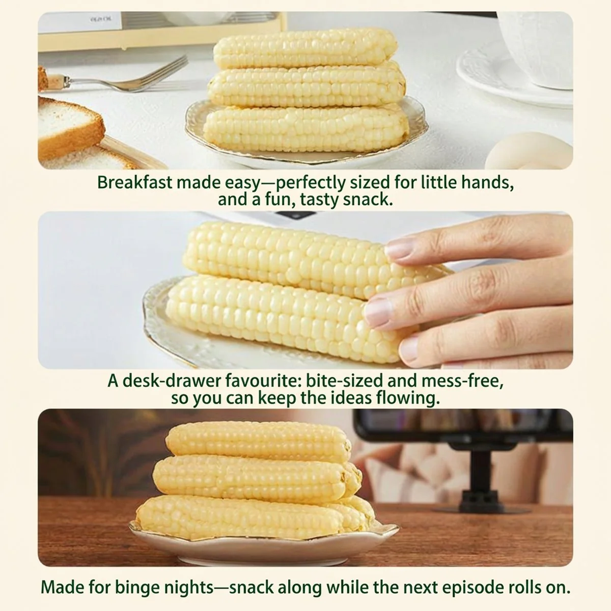 Shiyuedaotian Yunnan Thumb Sweet Corn Cobs 500g - Image 3