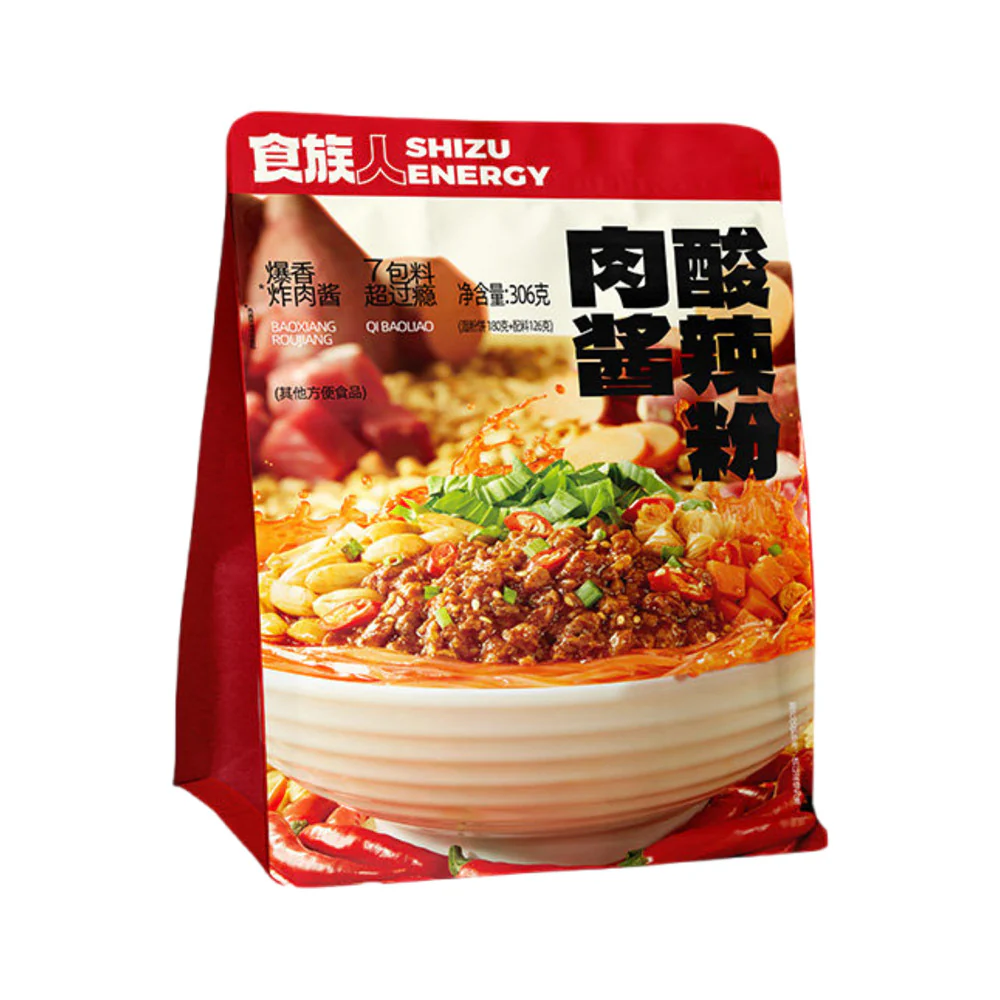 Shizu Energy Pork Mince Hot & Sour Vermicelli 306g