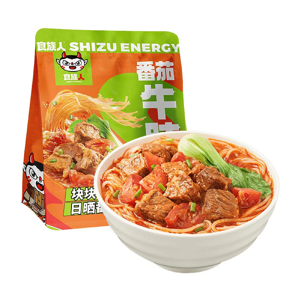 Shizu Energy Tomato Beef Brisket Noodles - 242g