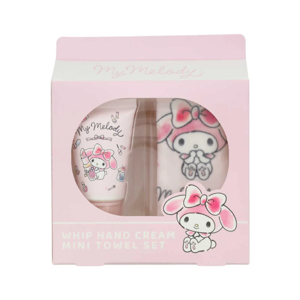 Shobido My Melody Hand Cream & Mini Hand Towel Set - Image 2