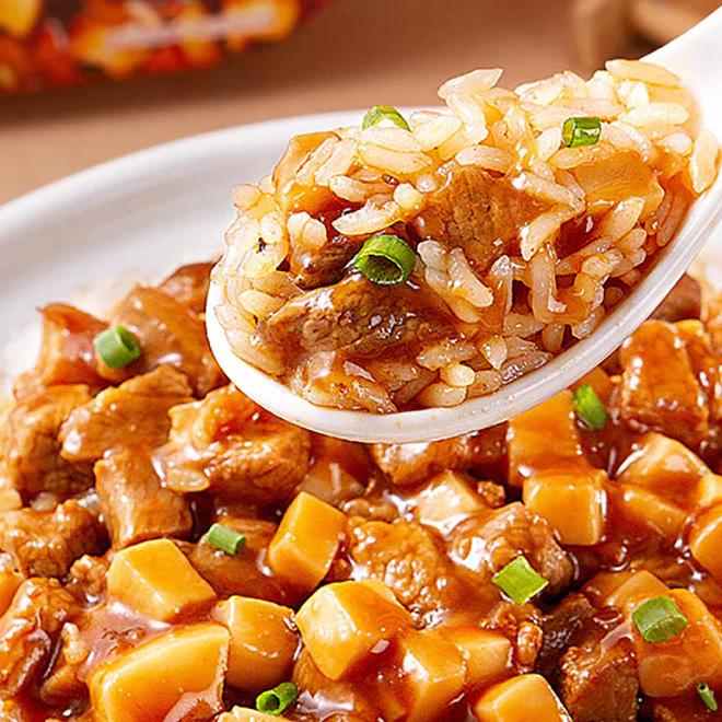 Shoo Loong Kan Self-Heating Rice with Taiwanese Braised Pork Flavor - 250g - Image 4