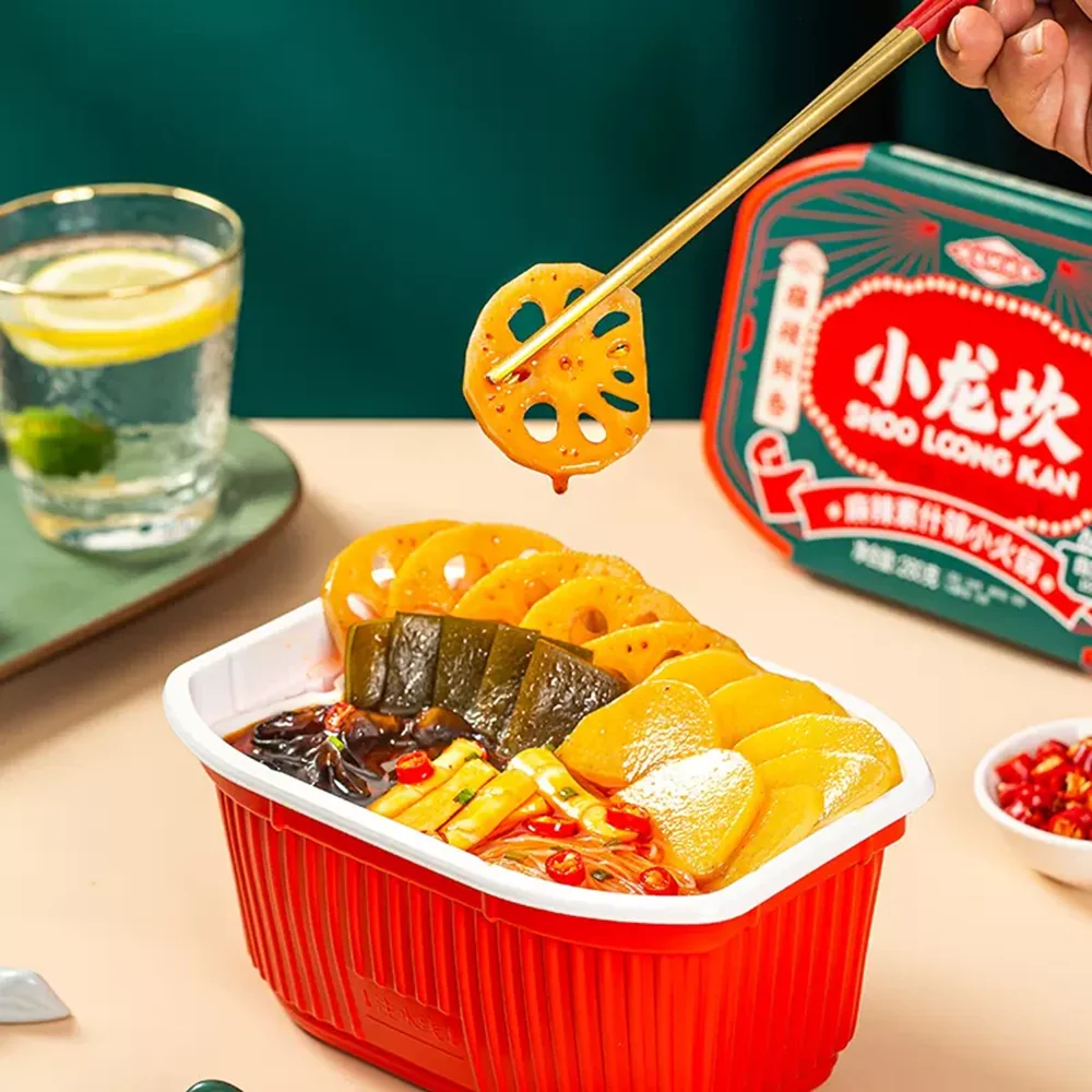 Shoo Loong Kan Spicy Vegetarian Hot Pot - 280g - Image 2