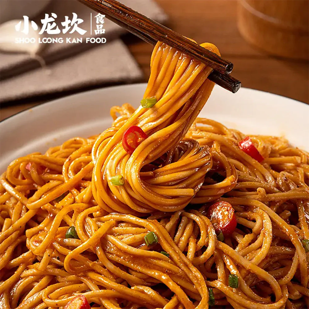 Shoo Loong Kan Wuhan Hot Dry Noodles - 145g - Image 2