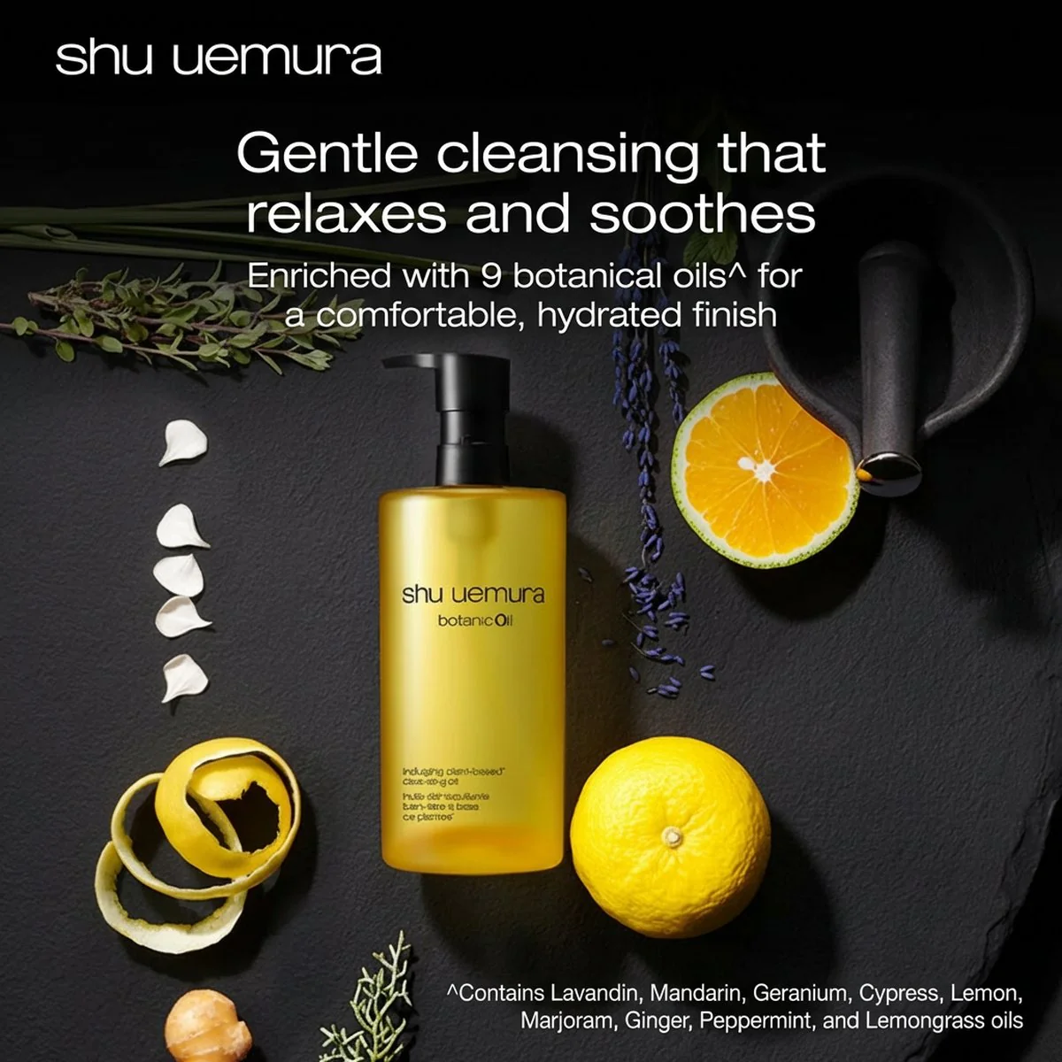 Shu Uemura Botanic Oil Plant-Based Cleansing Oil (Yuzu) 450ml - Image 4