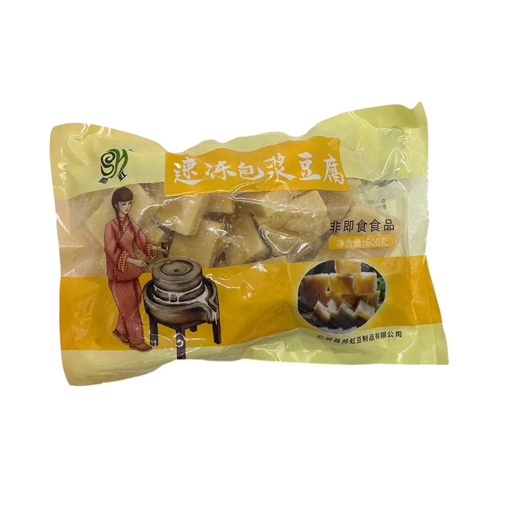 Shuaihong Frozen Tofu Blocks - 600g - Image 2