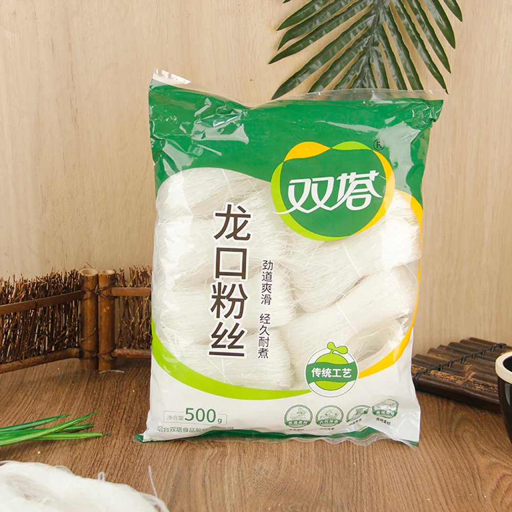 Shuangta Longkou Bean Thread Vermicelli 500g – Glass Noodles - Image 3