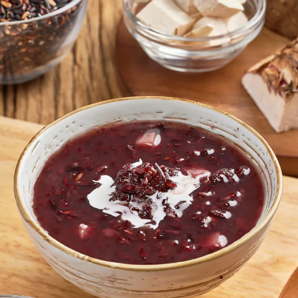 Shun Nam Hong Kong-Style Purple Rice & Taro in Coconut Milk Dessert 150g - Image 2