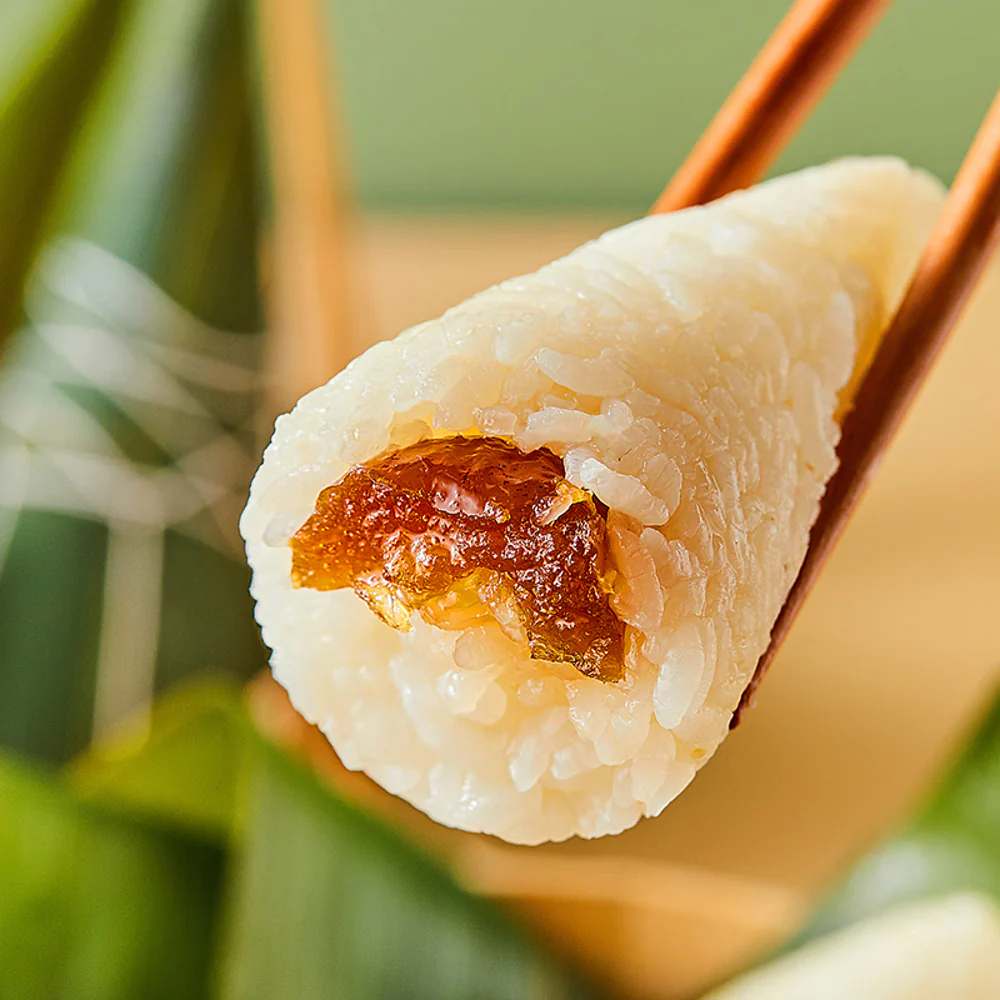 Simei Frozen Golden Silk Date Rice Dumplings - 4 Pieces, 400g - Image 2