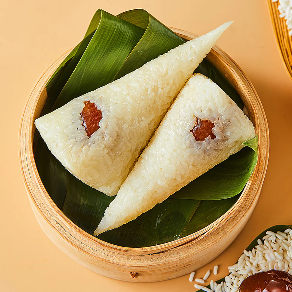 Simei Frozen Golden Silk Date Rice Dumplings - 4 Pieces, 400g - Image 3