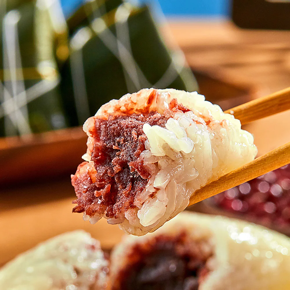 Simei Frozen Red Bean Rice Dumplings - 6 Pieces, 440g - Image 3