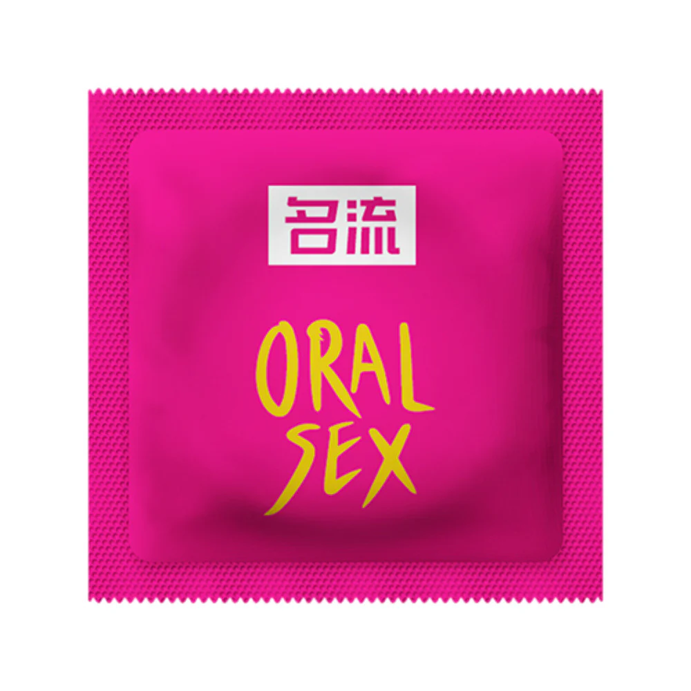 Six Sex Cherry Flavoured Condoms for Oral Sex – 10 Pack - Image 3