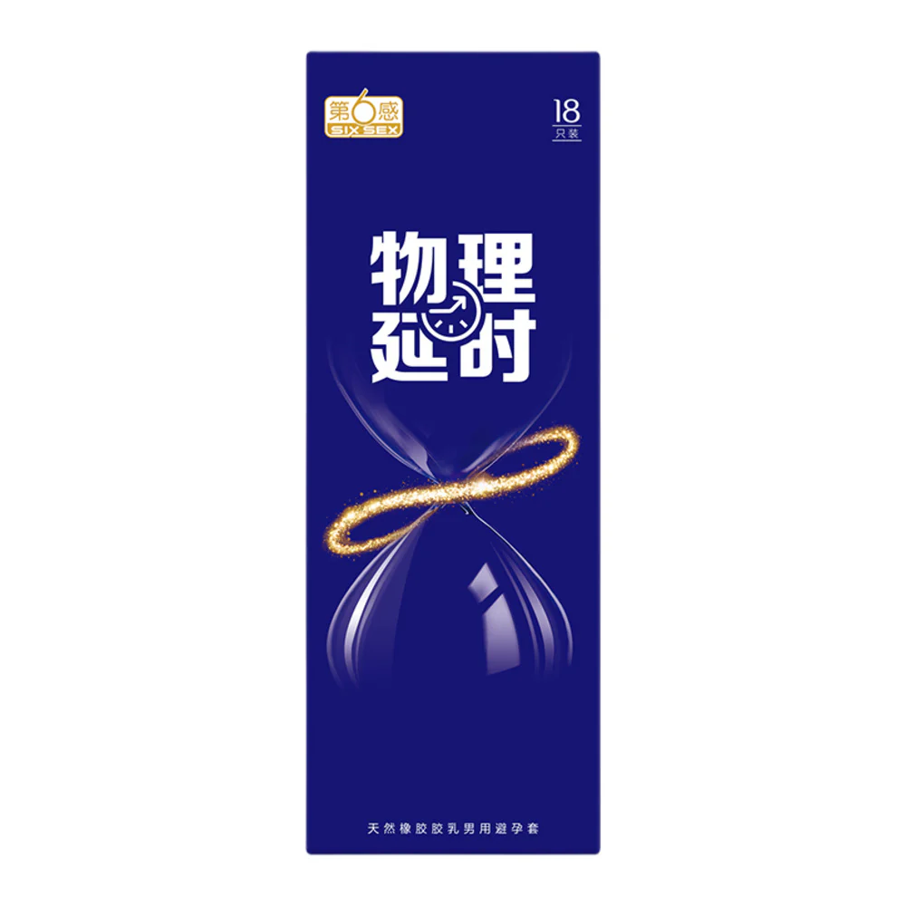 Six Sex Performance Delay Condoms – 18 Pack - Non-Numbing Natural Latex - Image 3