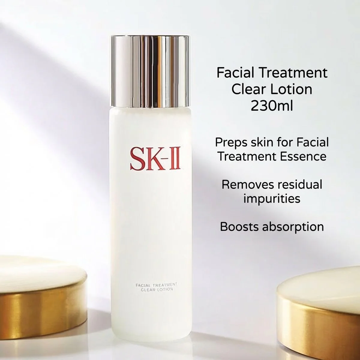 SK-II Facial Treatment Clear Lotion 230ml – Japan Domestic Version - Clarifying Toner - Image 2