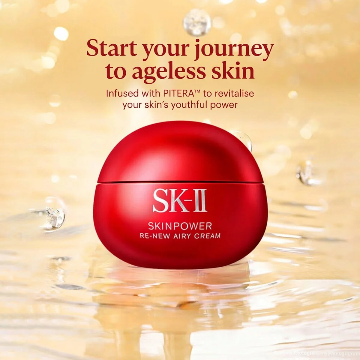 SK-II Skinpower Re-New Airy Cream 50ml (Lightweight) – 2025 Japan Edition - Image 2