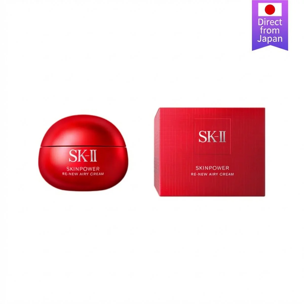 SK-II Skinpower Re-NEW Airy Cream 80ml - Lightweight Gel-Cream Moisturiser