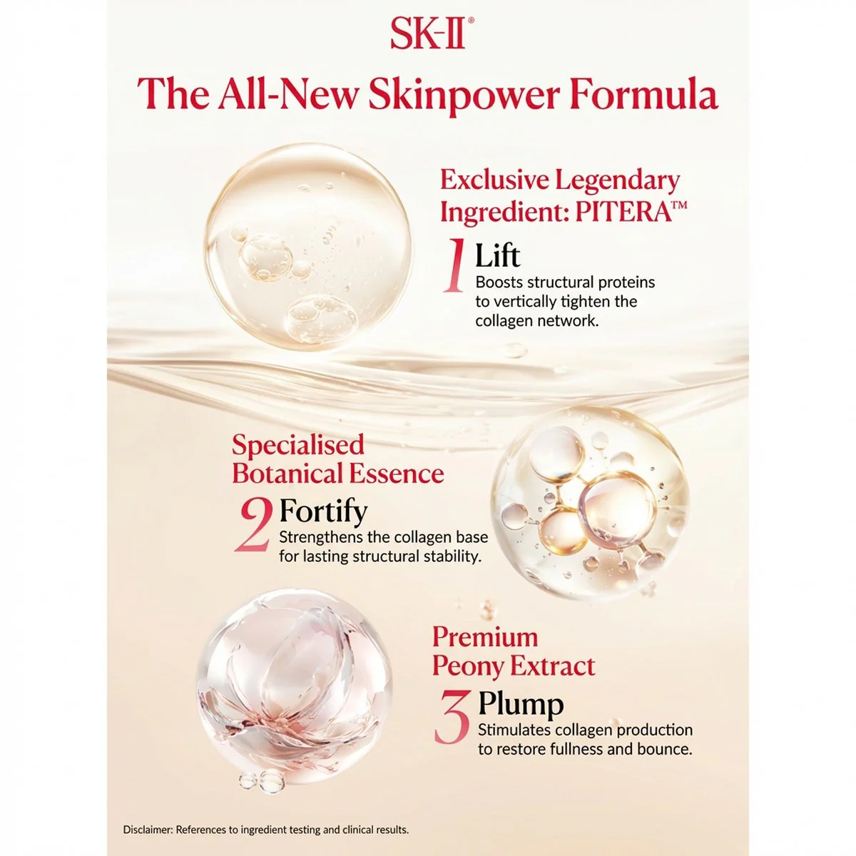 SK-II Skinpower Re-New Cream (Rich) 80ml - Japanese Version Moisturizing Face Cream - Image 3