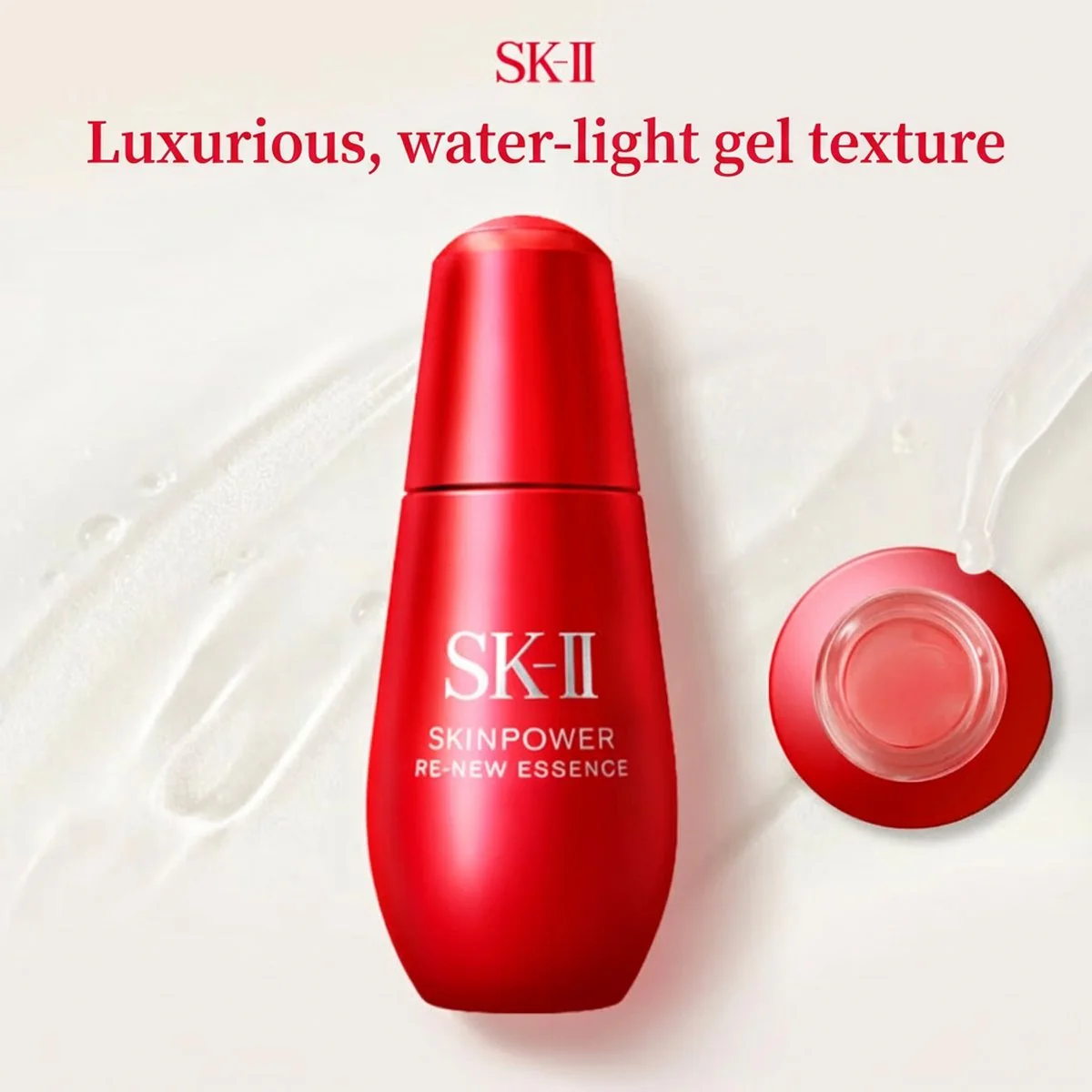 SK-II Skinpower Re-New Essence (Japan Edition) 75ml - Firming & Hydrating Face Serum - Image 3
