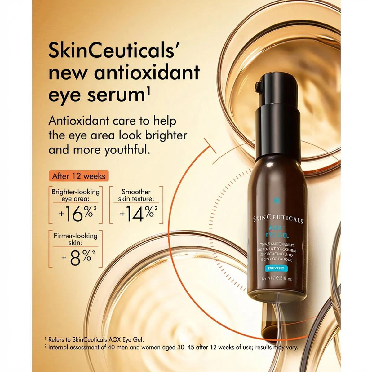 SkinCeuticals AOX+ Eye Gel - 15ml - Image 2