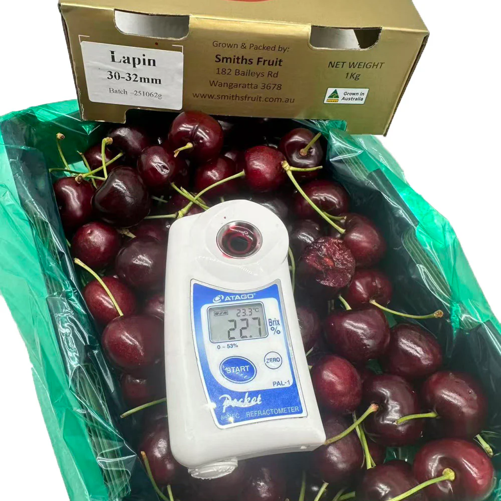 Smiths Fruit Lapin Cherries 30–32mm Gift Box 1kg - Image 2