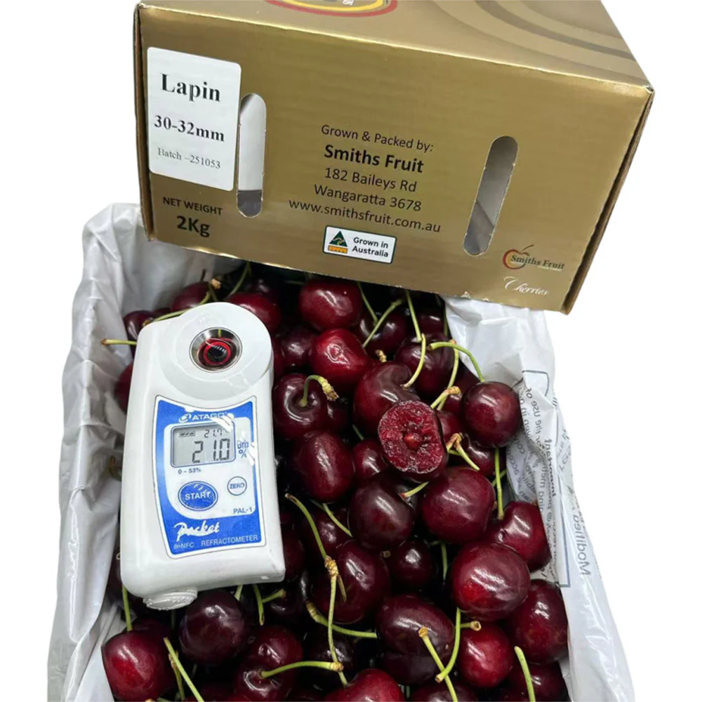 Smiths Fruit Lapin Cherries 30–32mm Gift Box 2kg - Image 2