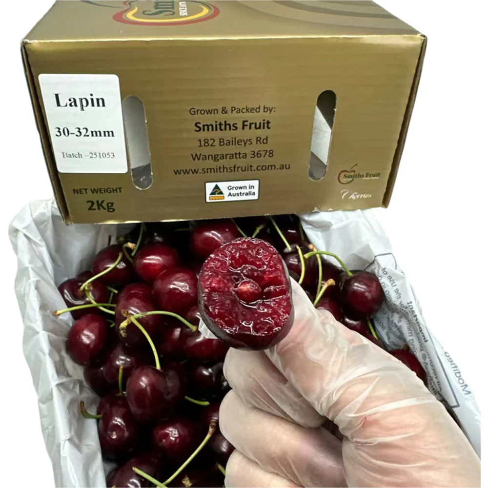 Smiths Fruit Lapin Cherries 30–32mm Gift Box 2kg - Image 4