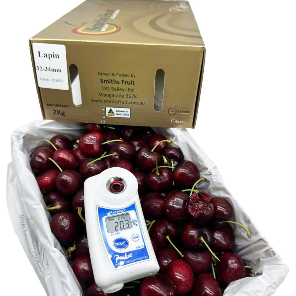 Smiths Fruit Lapin Cherries Gift Box 32–34mm - 2kg - Image 2
