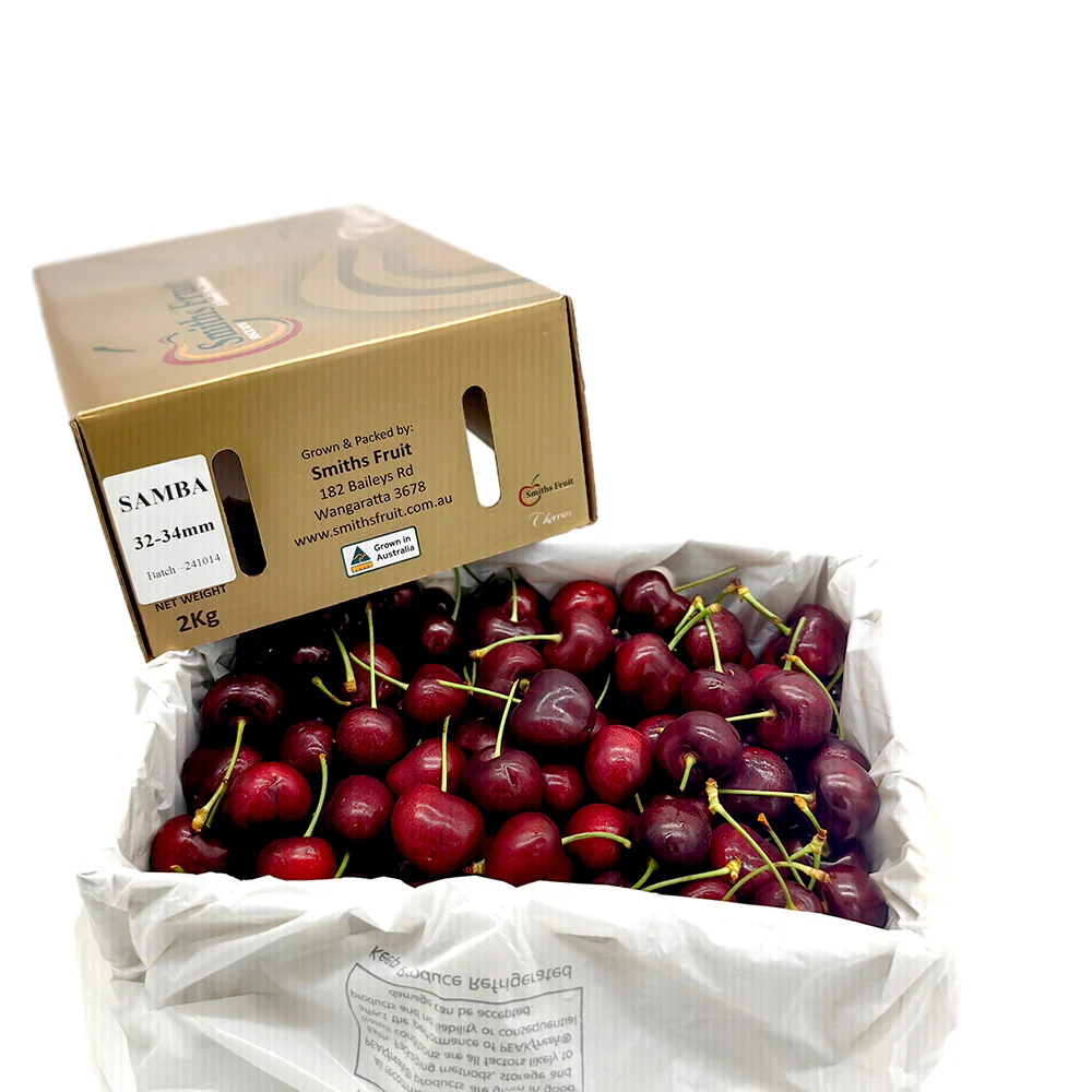 Smiths Fruit Samba Cherries Gift Box 32-34mm - 2kg - Image 6
