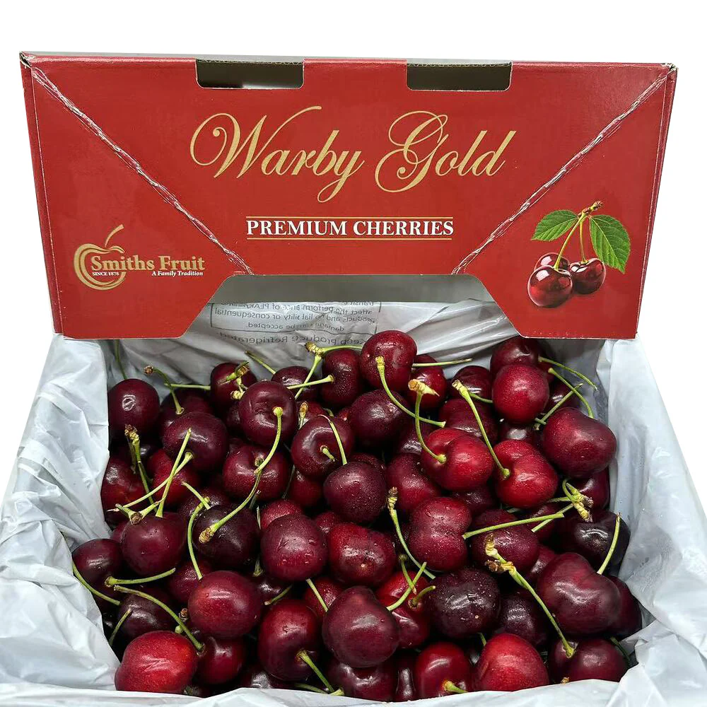 Smiths Fruit Warby Gold Sweet Georgia Cherries 30–32mm Gift Box – 2kg