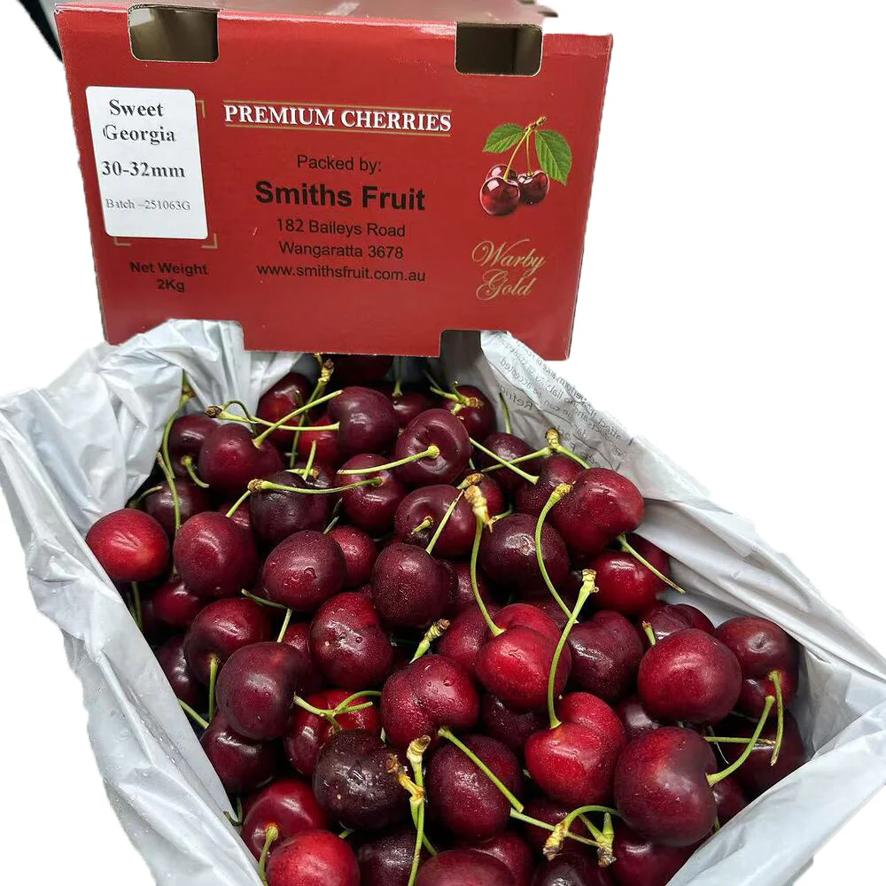 Smiths Fruit Warby Gold Sweet Georgia Cherries 30–32mm Gift Box – 2kg - Image 5