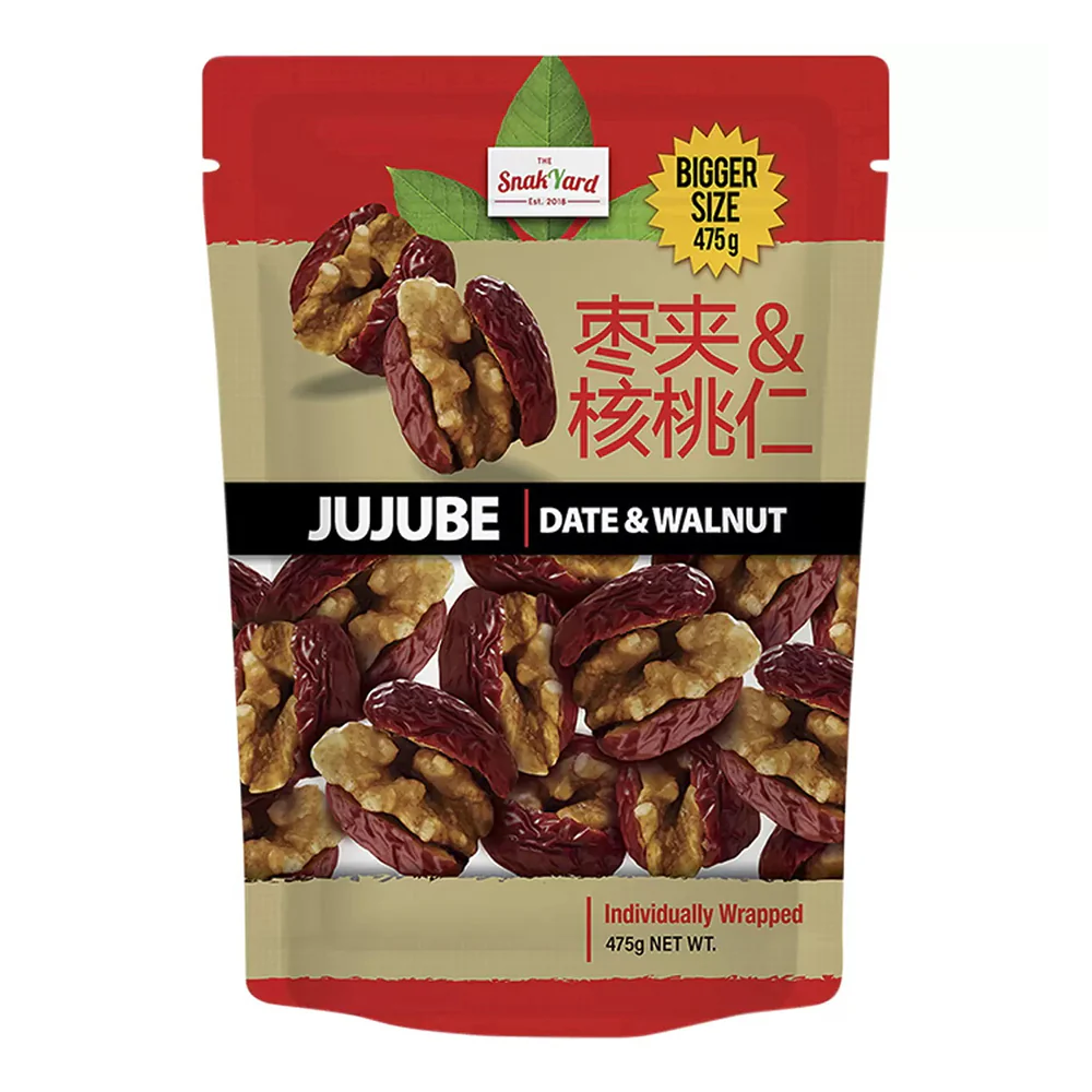 SnakYard Jujube Date & Walnut - 475g