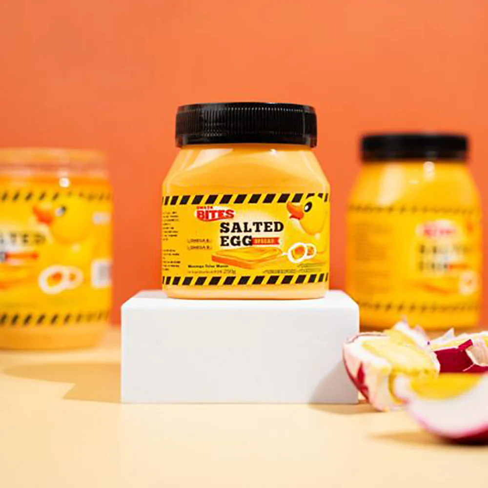 Snazk Bites Salted Egg Spread - 250g - Image 2
