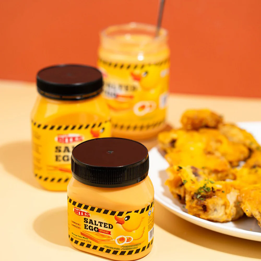 Snazk Bites Salted Egg Spread - 250g - Image 3