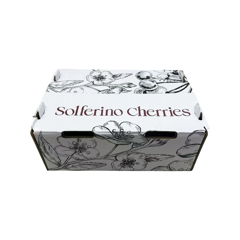 Solferino Pac Red Australian Cherries 32mm+ Gift Box – 2kg - Image 4