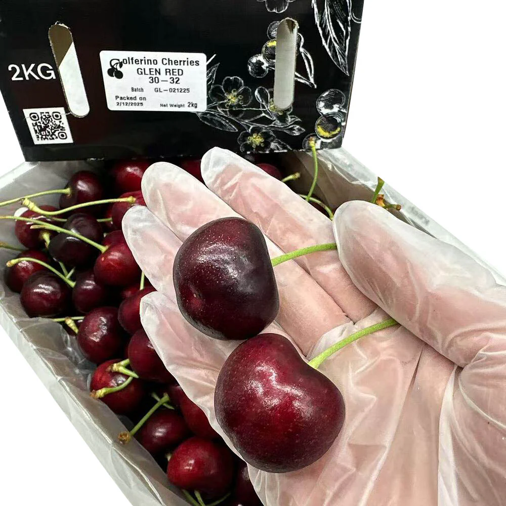 Solferino Premium Glen Red Cherries Gift Box 30–32mm – 2kg - Image 3