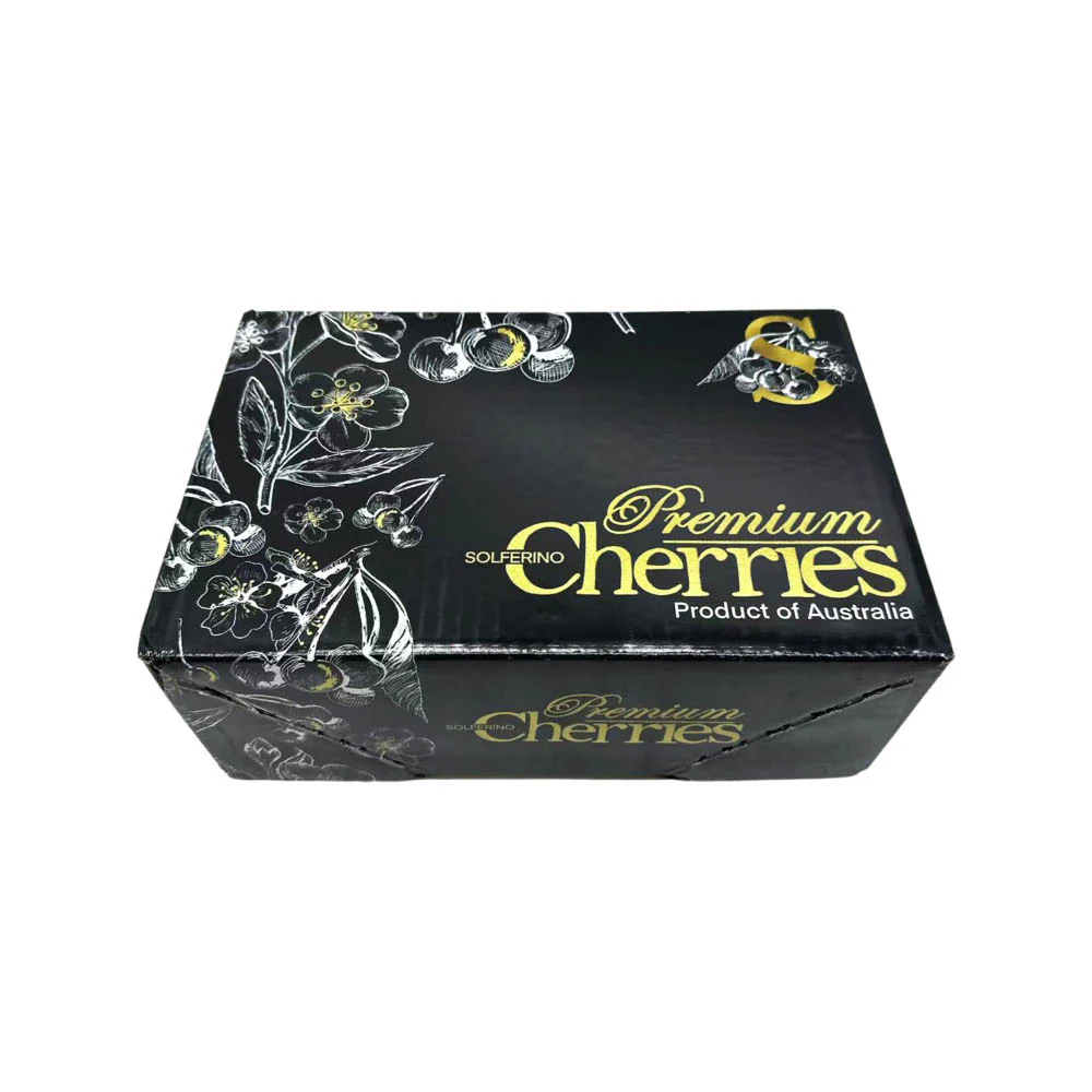 Solferino Premium Glen Red Cherries Gift Box 30–32mm – 2kg - Image 5