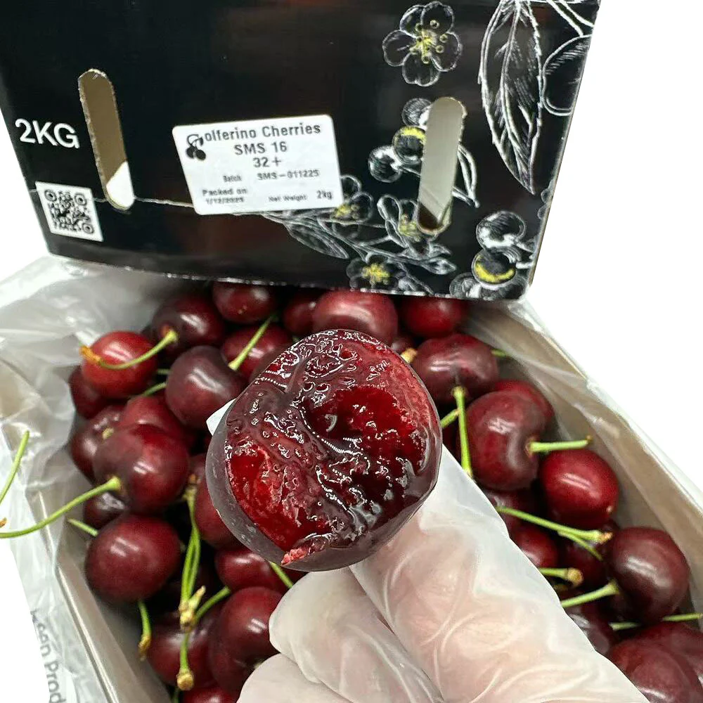 Solferino SMS Cherries 32mm+ - 2kg Gift Box - Image 4