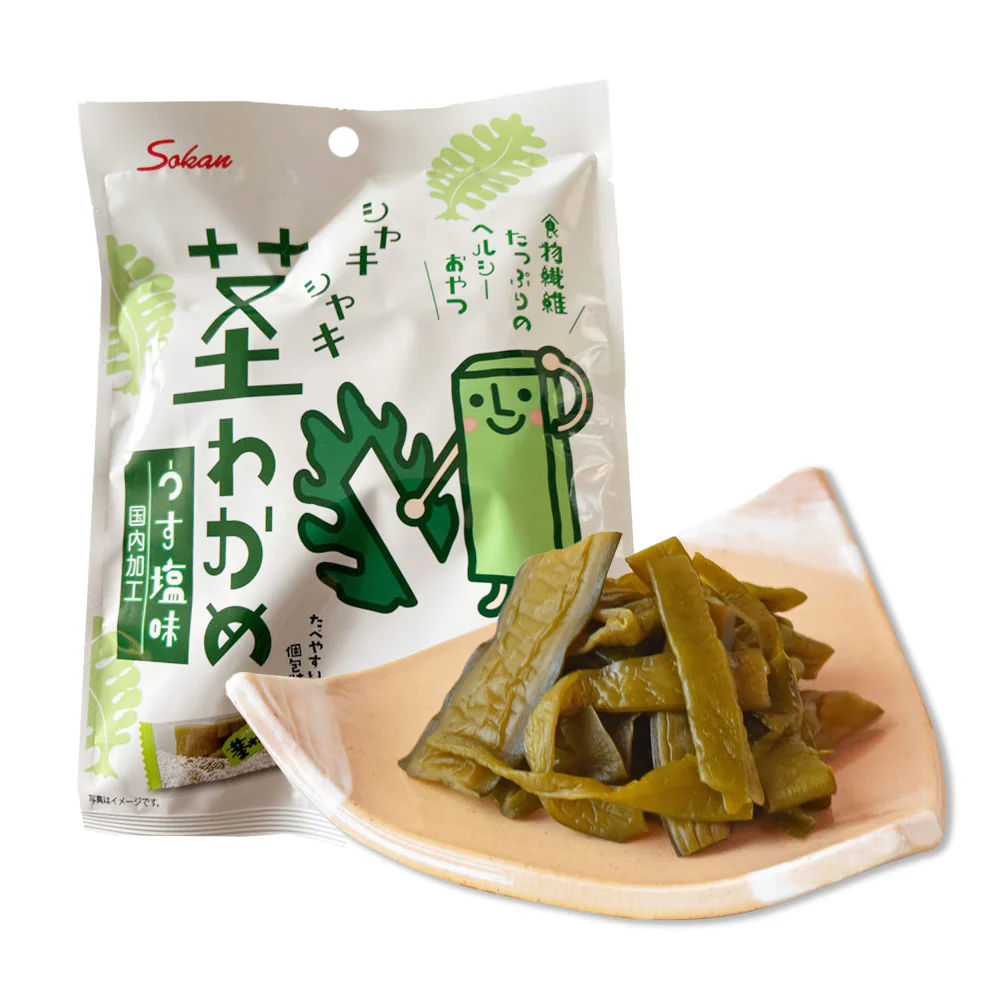 Soushikan Lightly Salted Seaweed Stems - 70g