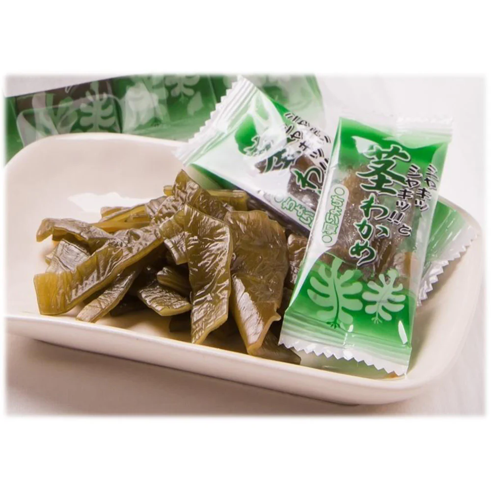 Soushikan Lightly Salted Seaweed Stems - 70g - Image 3