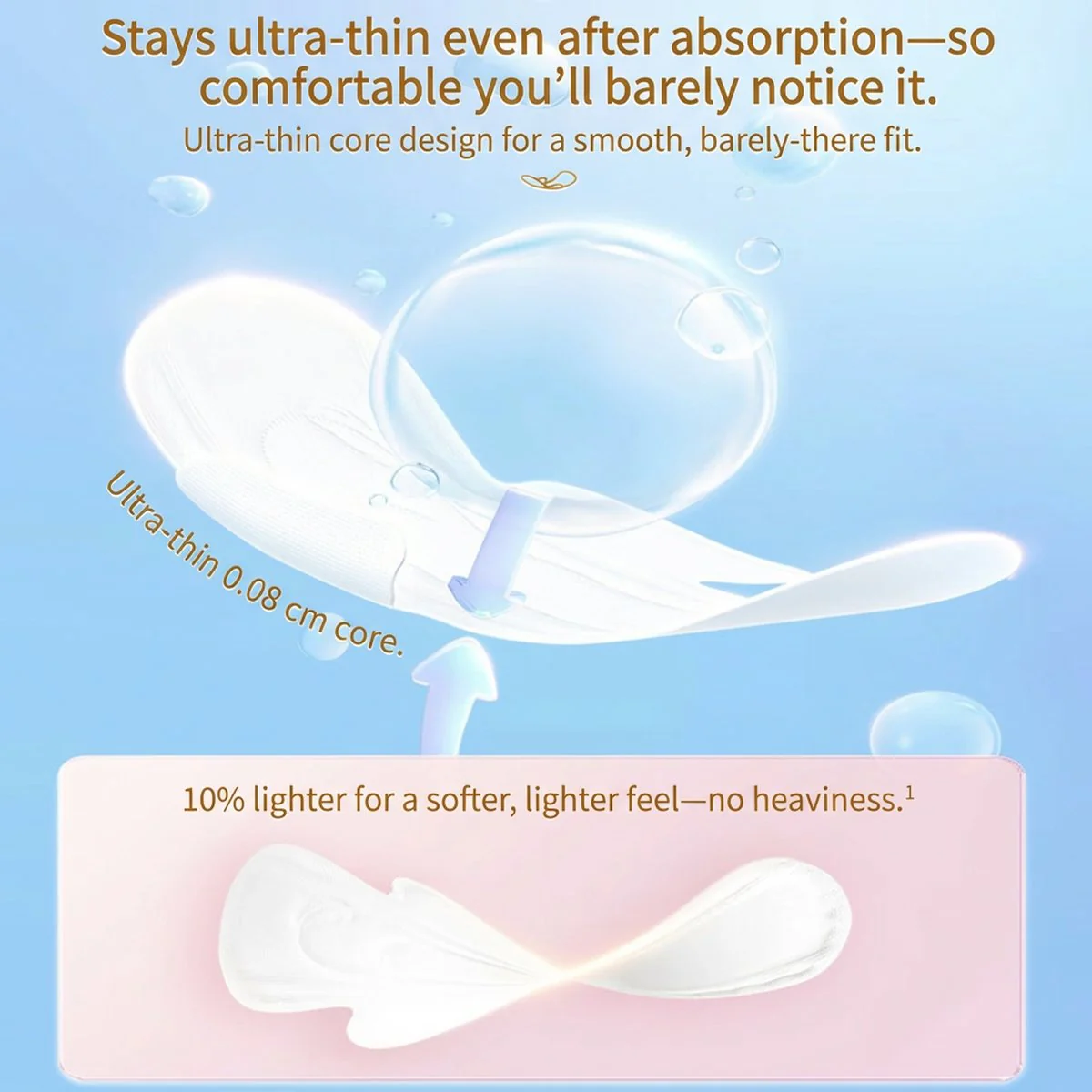 SPACE7 Teen Series Ultra-Thin Breathable Mesh Overnight Pads 338 mm – 7 Pads – Little Dog Collab Edition - Image 2