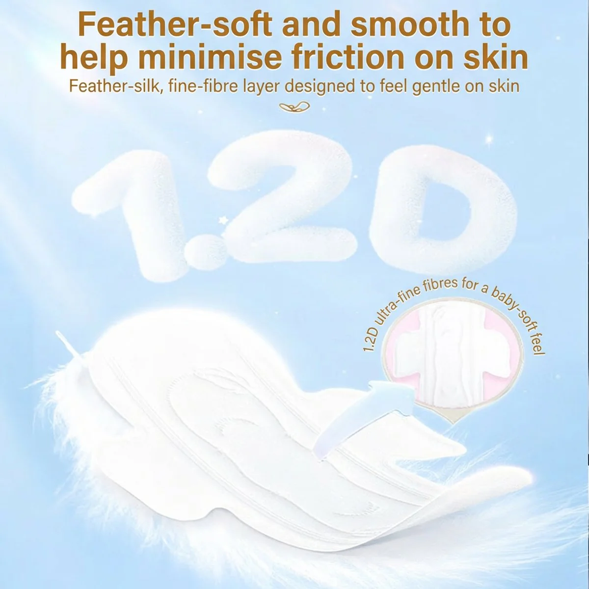 SPACE7 Teen Series Ultra-Thin Breathable Mesh Overnight Pads 338 mm – 7 Pads – Little Dog Collab Edition - Image 3